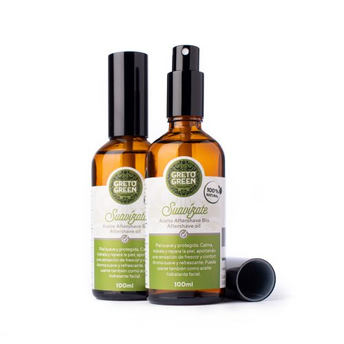 Aceite Aftershave Natural_ Suavízate_Greto Green_ Hidratación Profunda_ Cuidado Postafeitado
